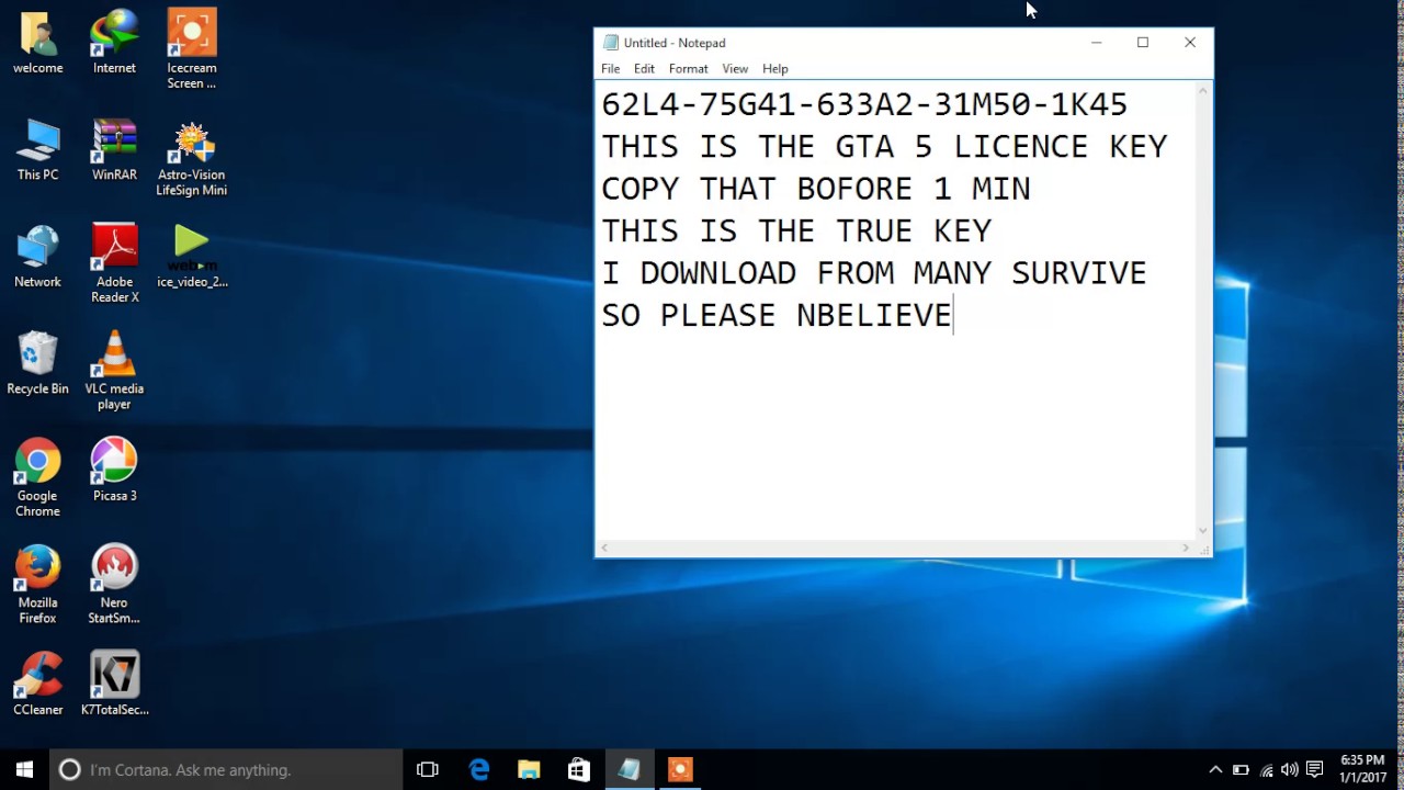 free gta v license key